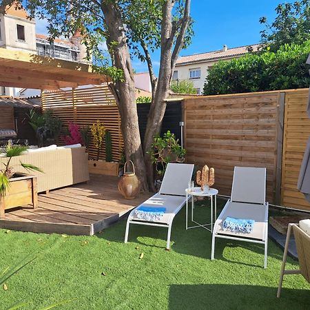 Magnifique Appartement 2 Chambres Avec 50 M2 De Jardin Privatif 라 크라우 외부 사진